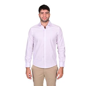 Camisa Manga Larga Fantasía Blanco Hombre Vila Finzi
