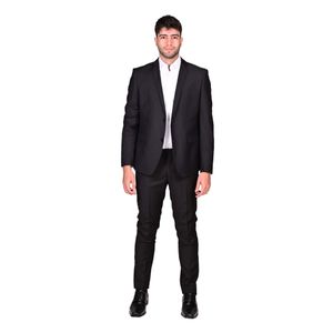 Traje Corte Clásico Negro Hombre Vila Finzi