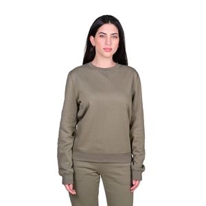 Canguro Cuello Base Fleece Verde Olivo Mujer Tiare