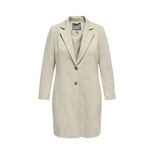 Tapado Largo Carcarrie Mel Coat Otw Beige Mujer Carmakoma