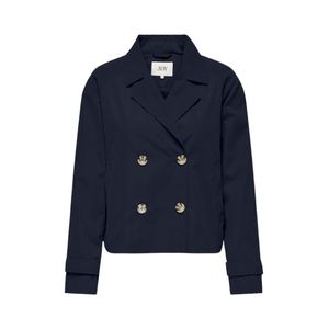 Campera Clásica Doble Botonadura Azul Marino Mujer JDY