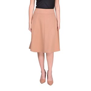 Pollera Acampanada Coctel Beige Mujer L’exclusif