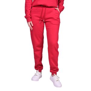 Jogger Con Bota Ajustada Fleece Bordó Mujer Tiare