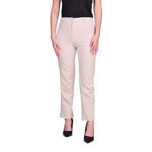 Pantalón Pitillo Arena Claro Mujer L'Exclusif