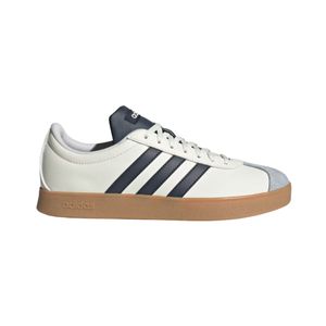Zapatenis Clásico VL Court Base Marfil/ Azul Mujer Adidas