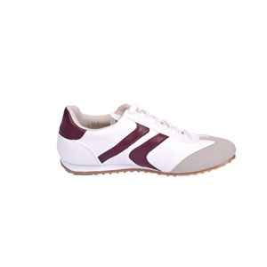 Champion Símil Cuero Blanco Combinado Con Bordó Mujer Tiare