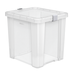 Caja organizadora 42l office transparente