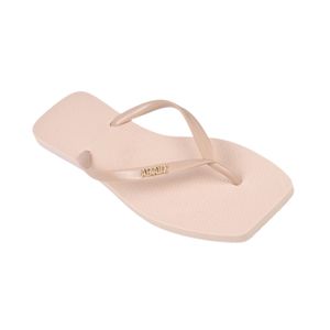 Zapatilla Básico De Playa Beige Mujer Suacia