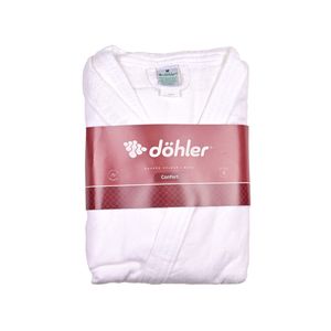 Bata Confort Mediano Color Blanco Dohler