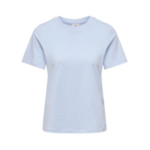 Remera Manga Corta Cuello Redondo Pisa Celeste Mujer JDY