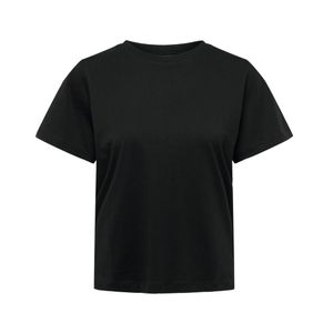 Remera Manga Corta Cuello Redondo Pisa Negro Mujer JDY