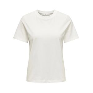 Remera Manga Corta Cuello Redondo Pisa Marfil Mujer JDY