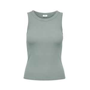 Camisilla Sin Mangas Cuello Redondo Sofia Verde Musgo Mujer JDY