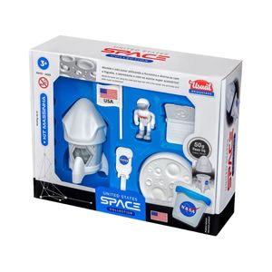 Kit De Masa Modeladora Con Cohete Y Accesorios Usual Brinqueados