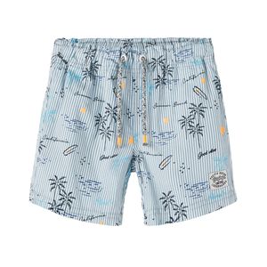 Short Estampado Celeste Para Niño Nameit