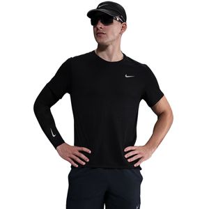 Remera Manga Corta Dri-FIT Breathe Miler Negro Hombre Nike