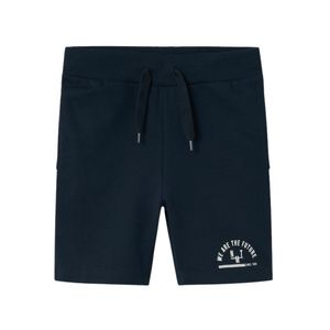 Bermuda Cintura Elástica Azul Marino Niño Nameit