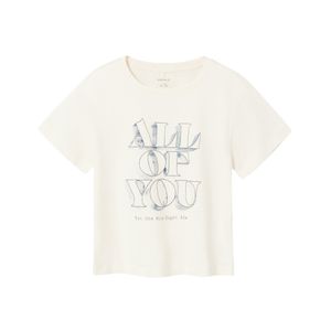 Remera Manga Corta Estampa All Of You Beige Niña Nameit
