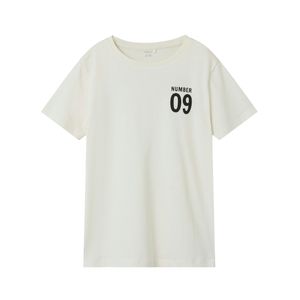 Remera Manga Corta Estilo Minimalista Marfil Niño Nameit