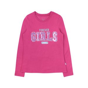 Remera Manga Larga Estampada Forever Girls Fucsia Niña Ficcus