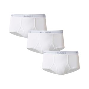 Slip Pack De Tres Blanco Comfort Soft 100%  Algodón Hombre Hanes