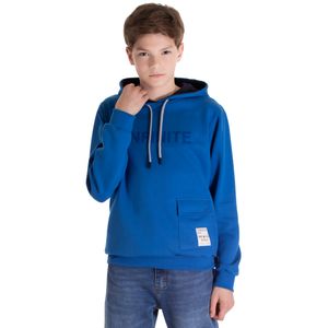 Canguro Básico Con Capucha Azul Niño TMX