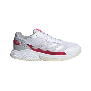 Champion Liviano Courtquick Blanco / Gris / Rojo Mujer Adidas