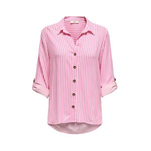 Camisa Manga Larga Laurel Life Rayas Rosa Mujer JDY