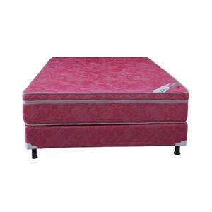 Sommier 100 X 190 Twin Flex Lite Rojo Inmapol