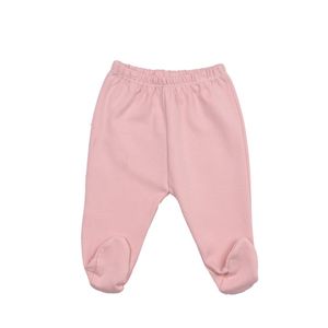 Pantalón Con Piecito Afelpado Plush Rosa Para Niña Niccolini