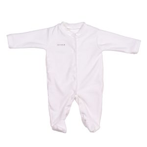 Enterito Plush Con Piecito Blanco Unisex Niccolini