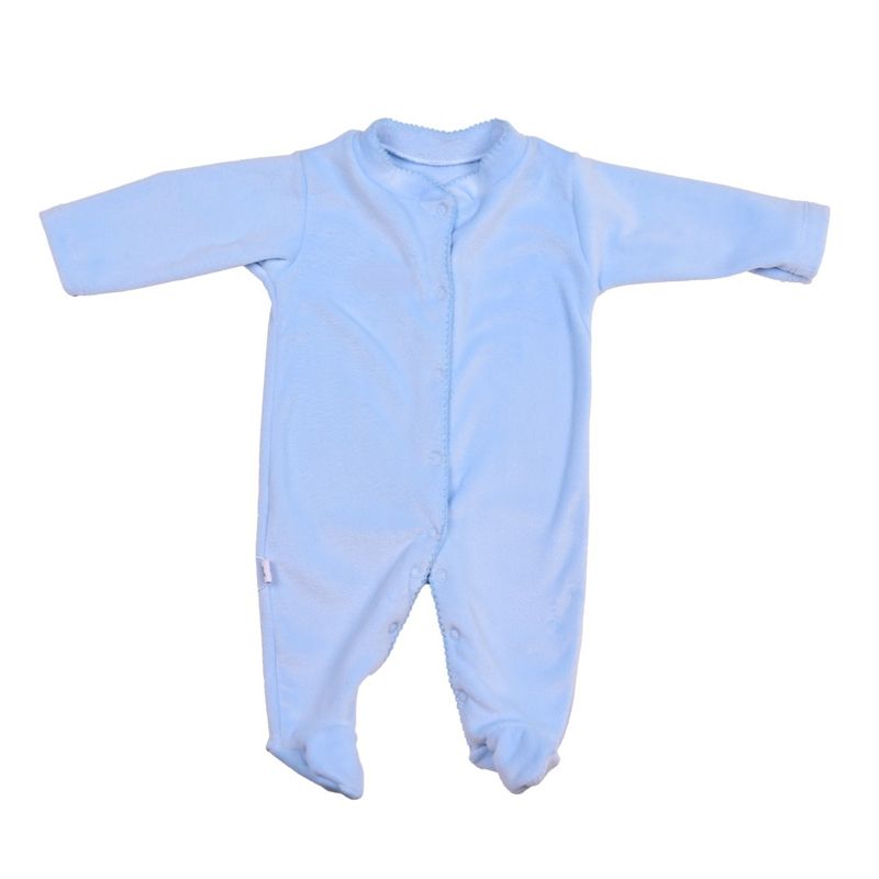 Enterito Plush Con Piecito Celeste Para Niño Niccolini