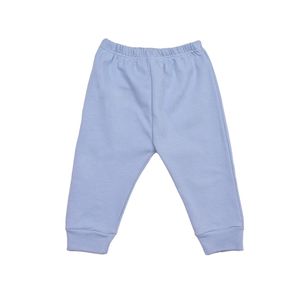 Pantalón Con Pretina Tiro Bajo Celeste Para Niño Niccolini