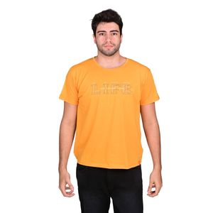 Remera Manga Corta Mostaza Hombre Ted Lapidus