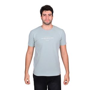 Remera Manga Corta Verde With A Dream Letter Hombre New Green