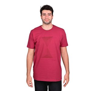 Remera Manga Corta Rojo Sands Of Time Graphic Hombre New Green