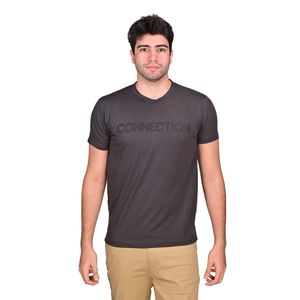 Remera Manga Corta Relieve Points Hombre Connection