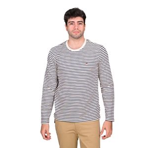 Sweater Manga Larga Raya Havana Beige Azul Marino Hombre Connection