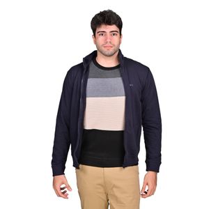 Chaqueta Ligera Cuello Alto Azul Hombre Ted Lapidus
