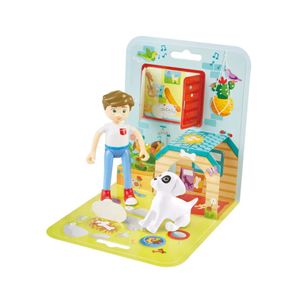 Juego De Juguetes De Madera Con Soporte Eurekakids