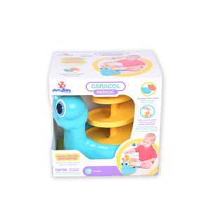 Juguete De Bebé Caracol Con Espiral Radical Snail Mercotoys