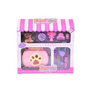 Set De Animales Y Figuras Con Caja Pet Shop 10 Piezas