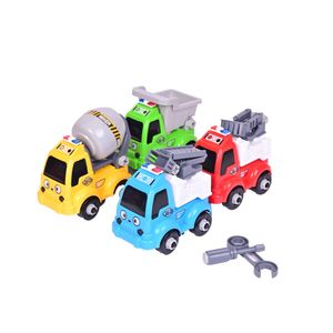 Camión De Construcción Con Herramientas 4 Piezas 32x29cm