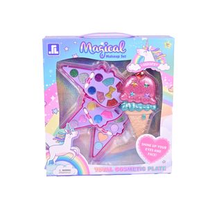 Kit De Maquillaje Infantil Magical Unicorn 32x30cm