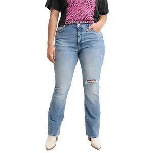 Jeans Ajustado Celeste Mujer Carmakoma