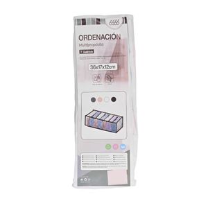Organizador De Ropa Interior Con 7 Compartimentos 36x17x12 Centímetros