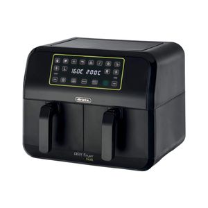 Freidora De Aire Con Deshidratador Doble Bandeja 2000W  Airy Fryer Dual Negro Ariete