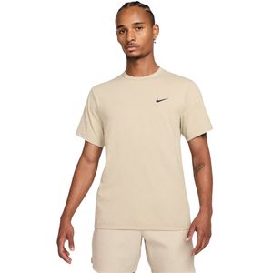 Remera Manga Corta Con Protección UV Dri-fit Hyverse Beige Hombre Nike