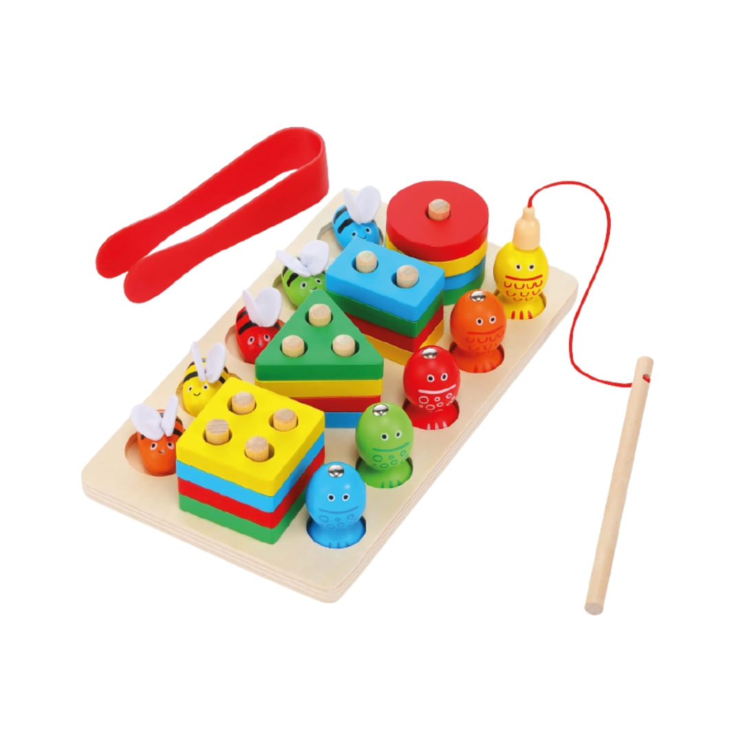 Motricidad Fina Juego Encastre Bebe Unicentro Tienda Online