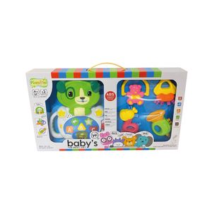Perrito Musical Set De Sonajero Verde Indatoys